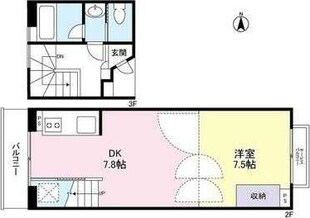 サブリナハウスの物件間取画像